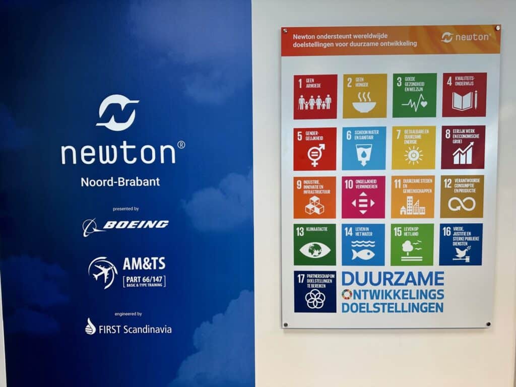 Eerste Newton Room van Nederland in Hoogerheide