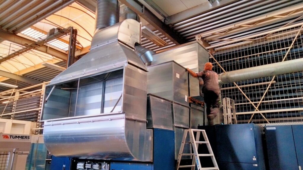 Machine Cooling verbetert werkklimaat Tummers
