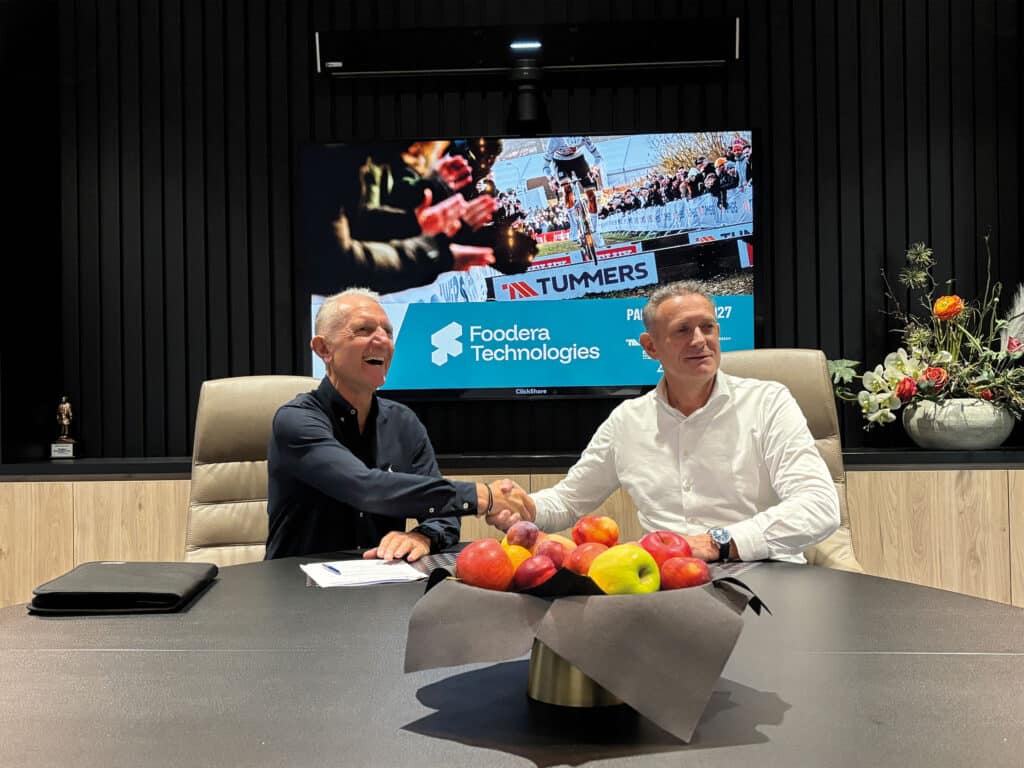 Contractondertekening samenwerking GP Adrie van der Poel en Foodera Technologies